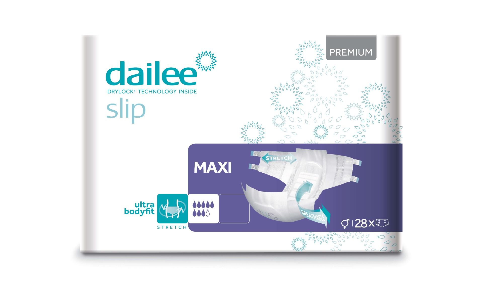 Dailee Slip Premium Maxi - 28 Stuks - Hulpmiddelwereld.be